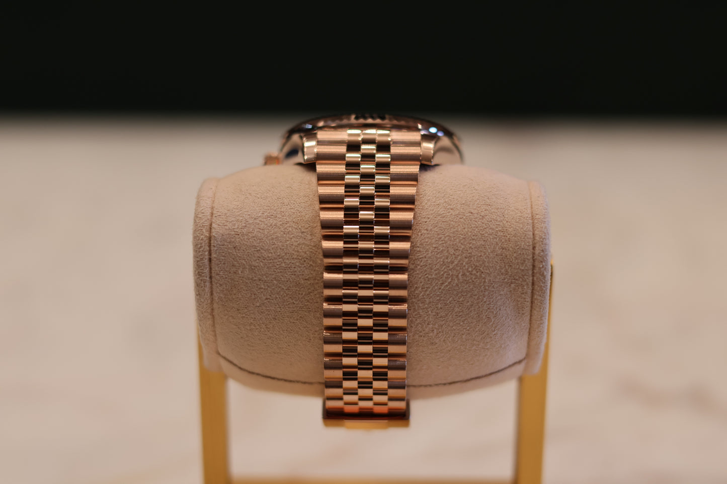 Rolex Sky Dweller Rose Gold Jubilee Chocolate Dial Unworn