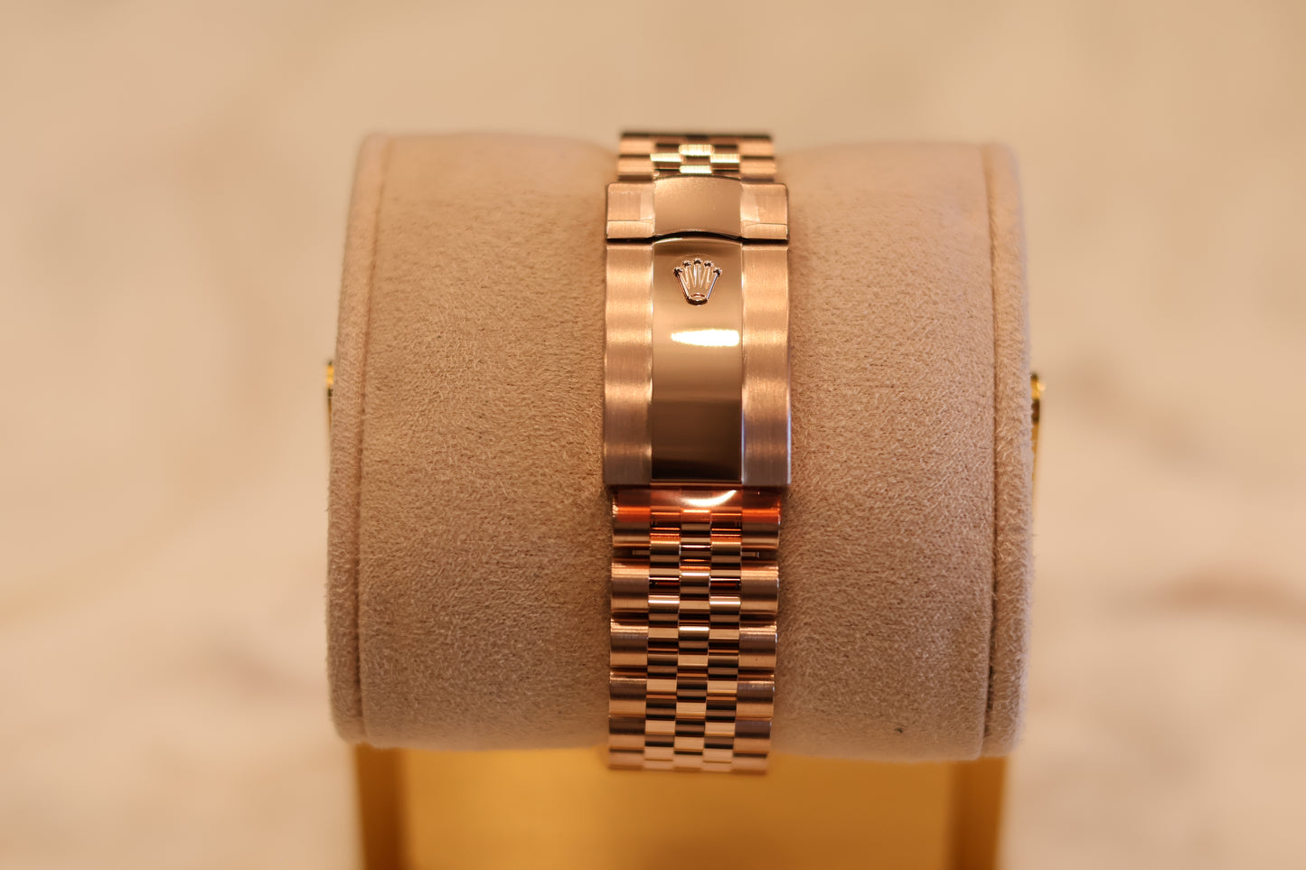 Rolex Sky Dweller Rose Gold Jubilee Chocolate Dial Unworn