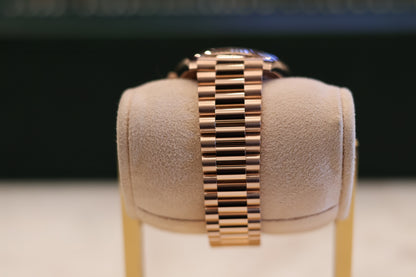 Rolex Day-Date 40 Rose Gold Chocolate Dial 228235