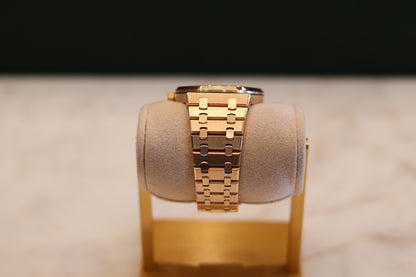 Audemars Piguet Royal Oak 15400OR Rose Gold White Dial