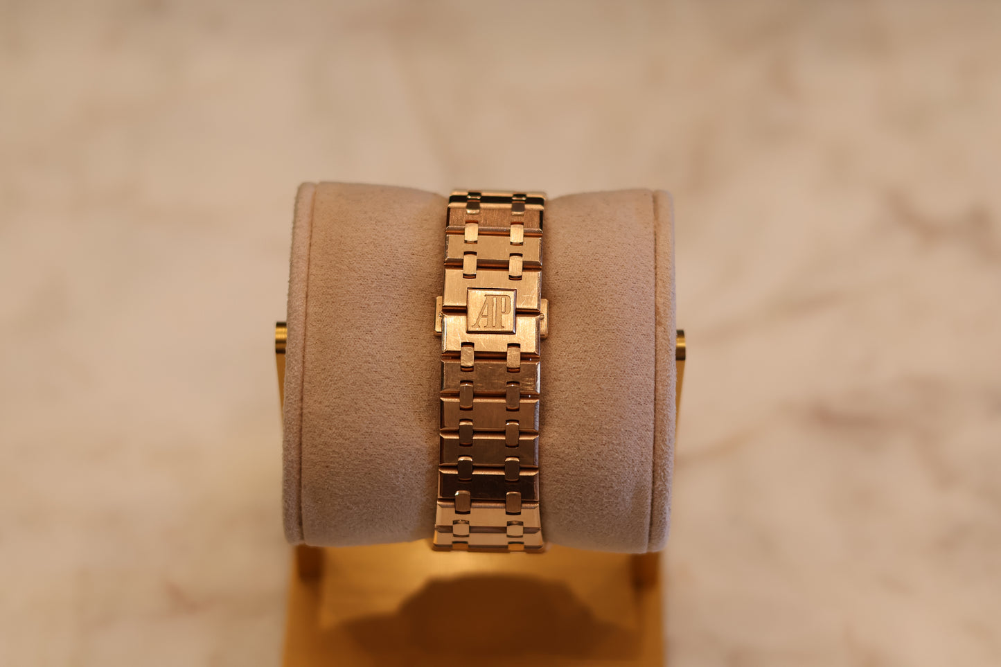 Audemars Piguet Royal Oak 15400OR Rose Gold White Dial