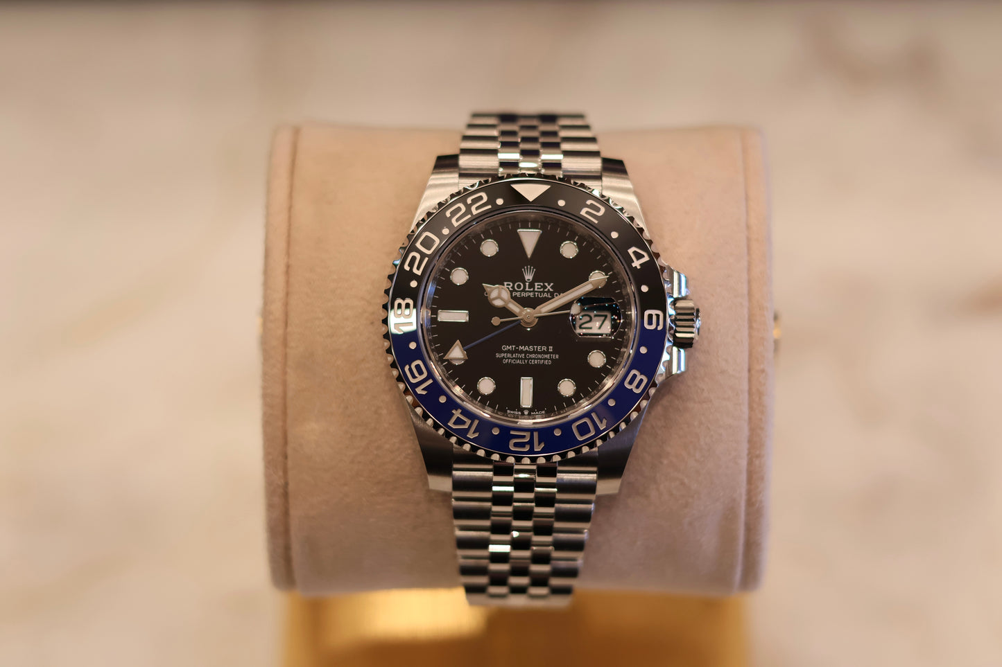 Rolex GMT Master II "Batman" Jubilee 126710BLNR - Unworn