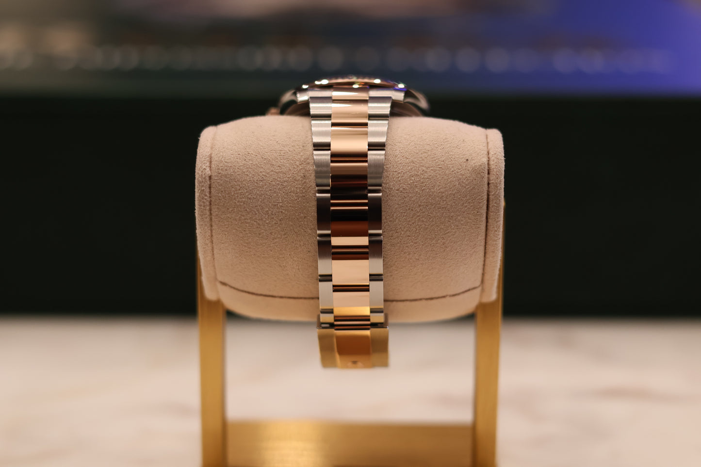 Rolex Datejust 41 Wimbeldon Rose Gold Fluted Bezel 126331