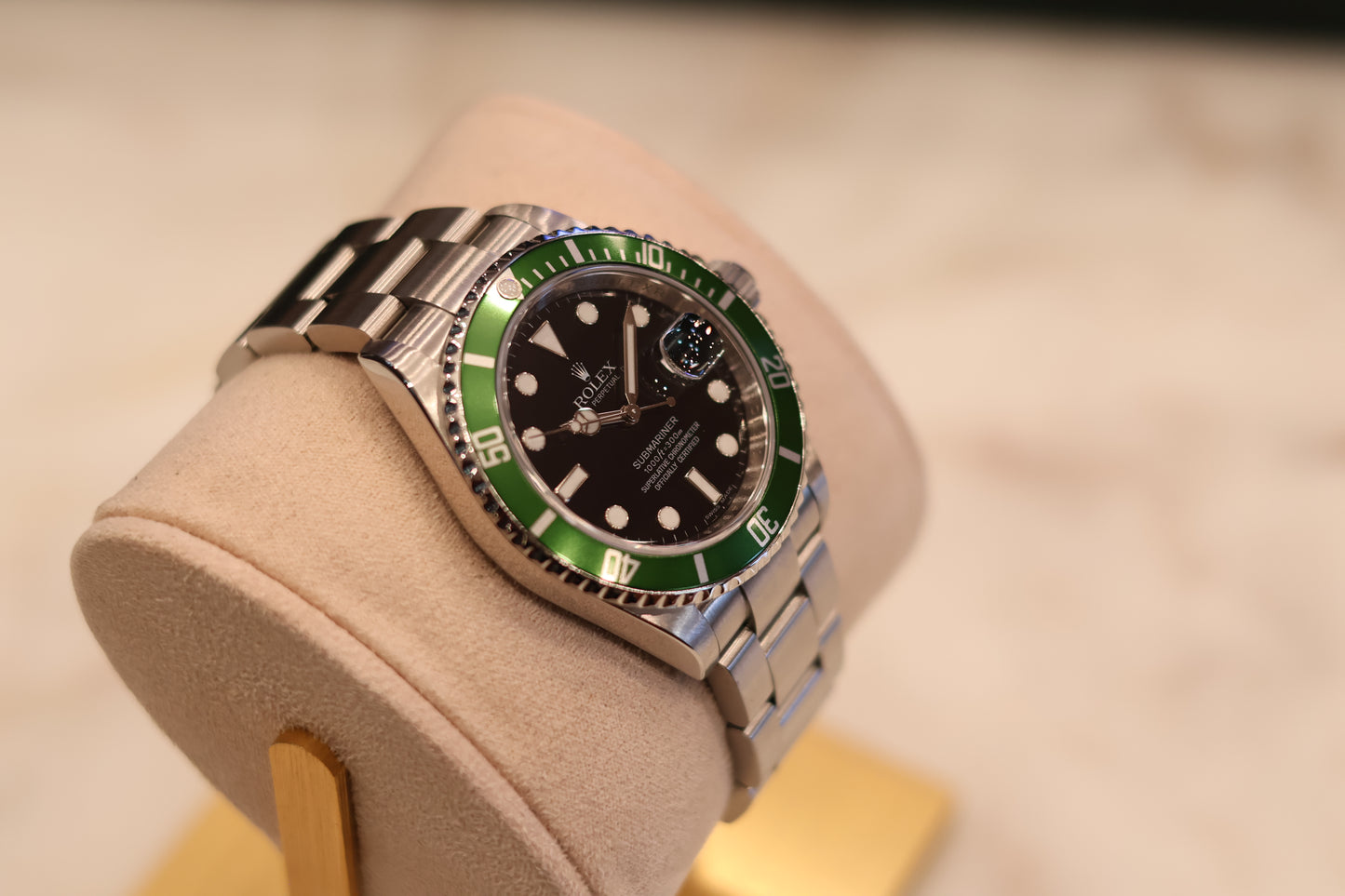 Rolex Submariner Date Kermit 16610LV