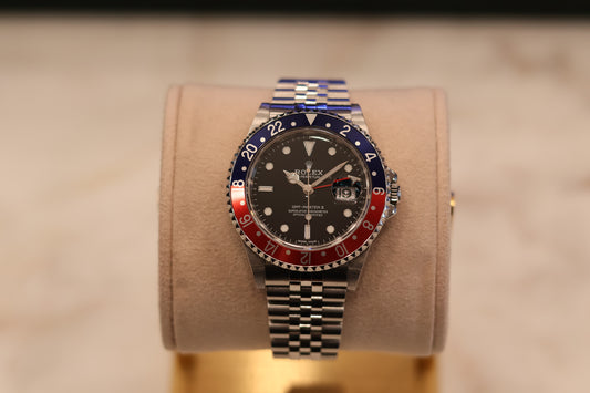 Rolex GMT Master II Pepsi 16710 CPO & Oyster bracelet