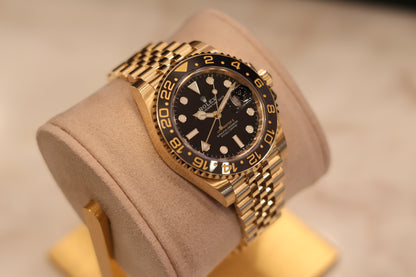 Rolex GMT Master II Yellow Gold Jubilee 126718GRNR