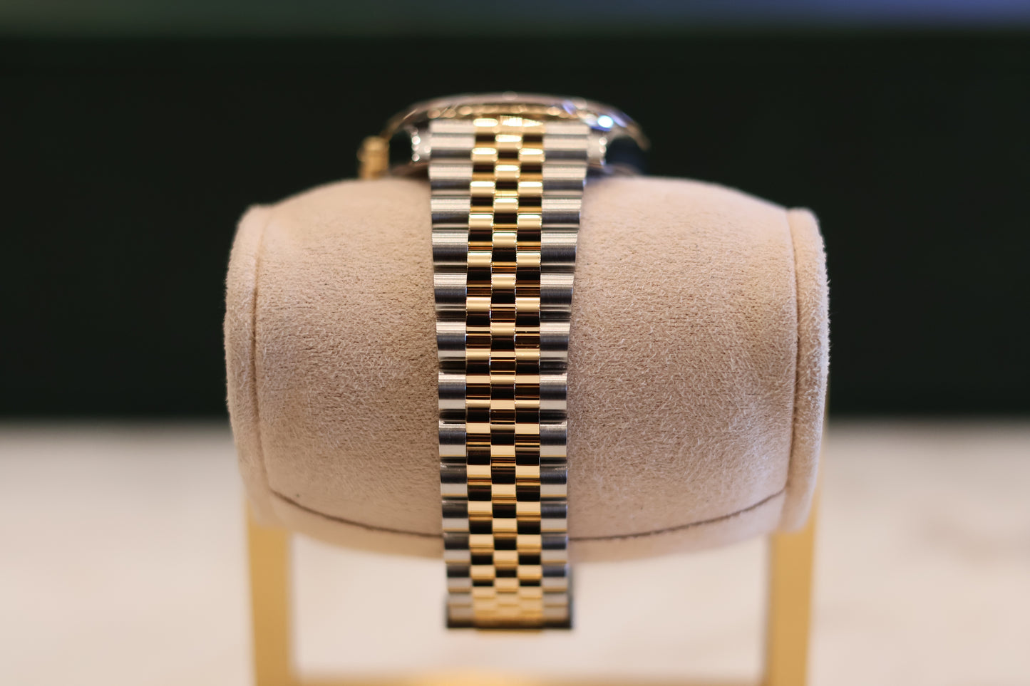Rolex Datejust 36 Two Tone Yellow Gold Diamond Dial 126233