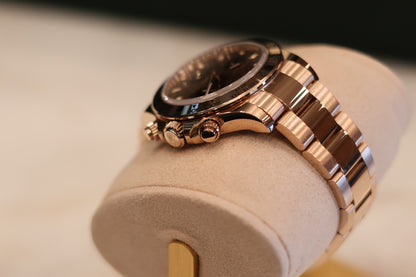 Rolex Daytona Rose Gold Chocolate Dial 116505