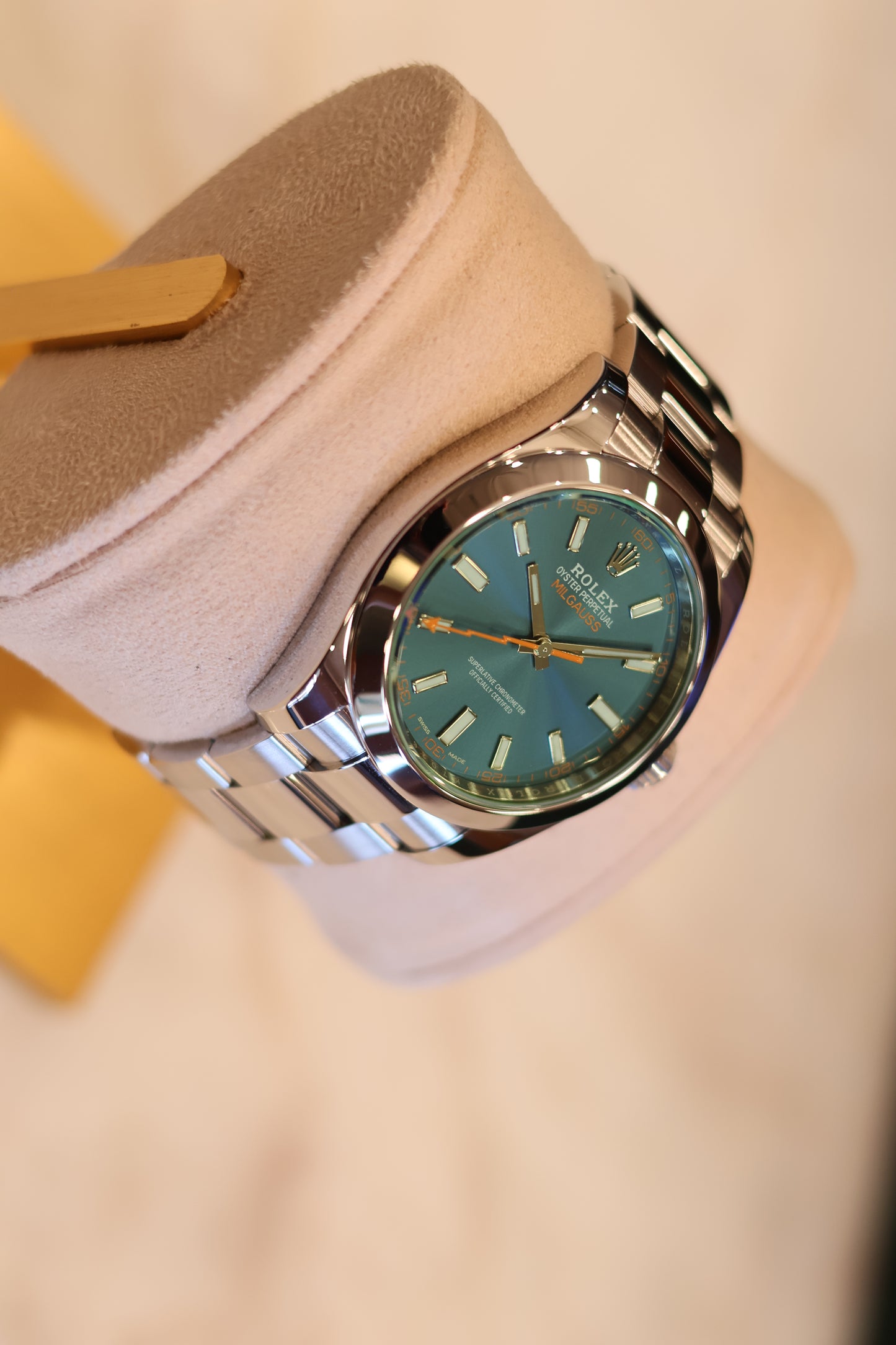 Rolex Milgauss Blue Dial 116400GV