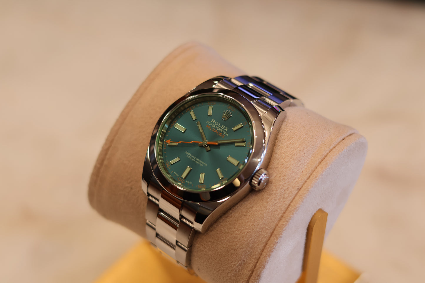Rolex Milgauss Blue Dial 116400GV