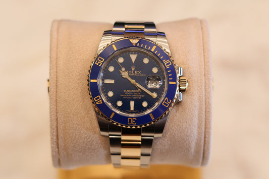 Rolex Submariner Date 40 Two Tone Blue Dial "Bluesy" 116613LB