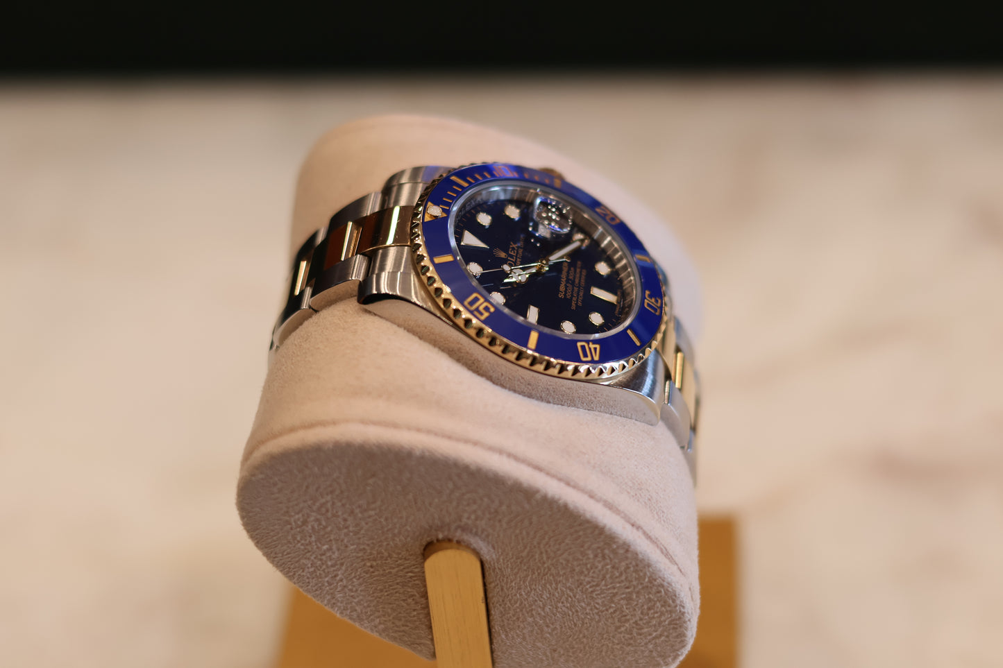 Rolex Submariner Date 40 Two Tone Blue Dial "Bluesy" 116613LB