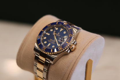 Rolex Submariner Date 40 Two Tone Blue Dial "Bluesy" 116613LB