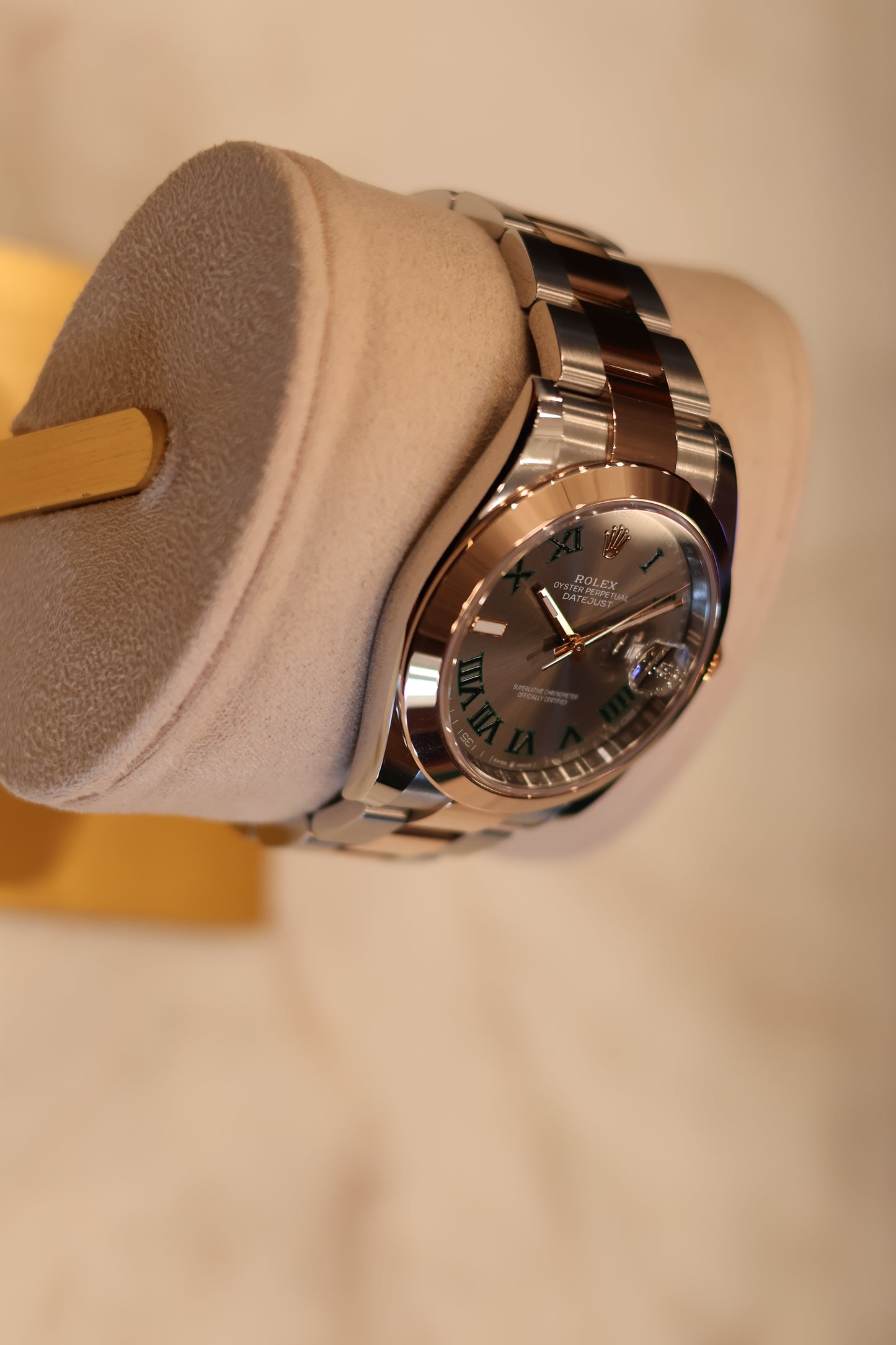Rolex Datejust 41 Wimbeldon Two Tone Rose Gold Oyster 126301
