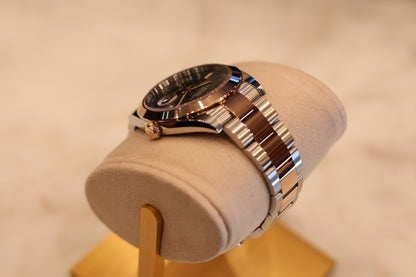 Rolex Datejust 41 Wimbeldon Two Tone Rose Gold Oyster 126301
