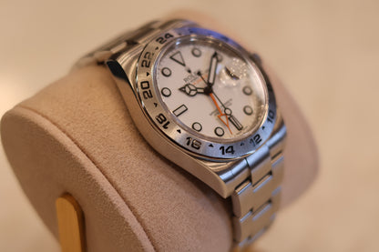 Rolex Explorer II 216570 Polar White