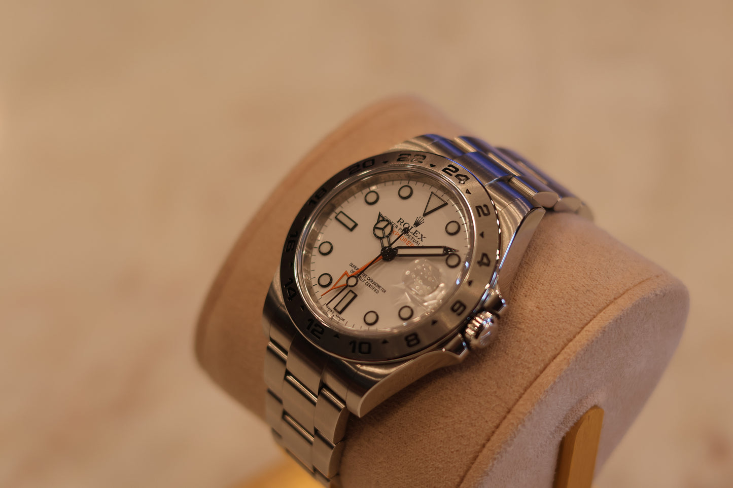 Rolex Explorer II 216570 Polar White