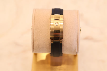 Rolex Sky Dweller Oysterflex Yellow Gold Black Dial 326238