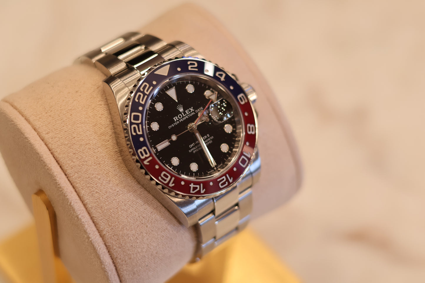 Rolex GMT Master II "Pepsi" Oyster 126710BLRO