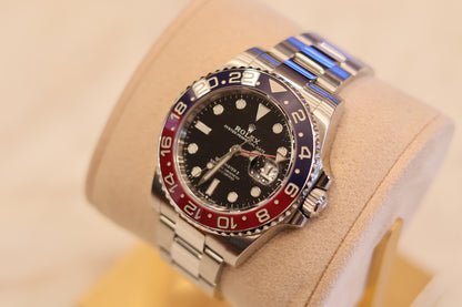 Rolex GMT Master II "Pepsi" Oyster 126710BLRO