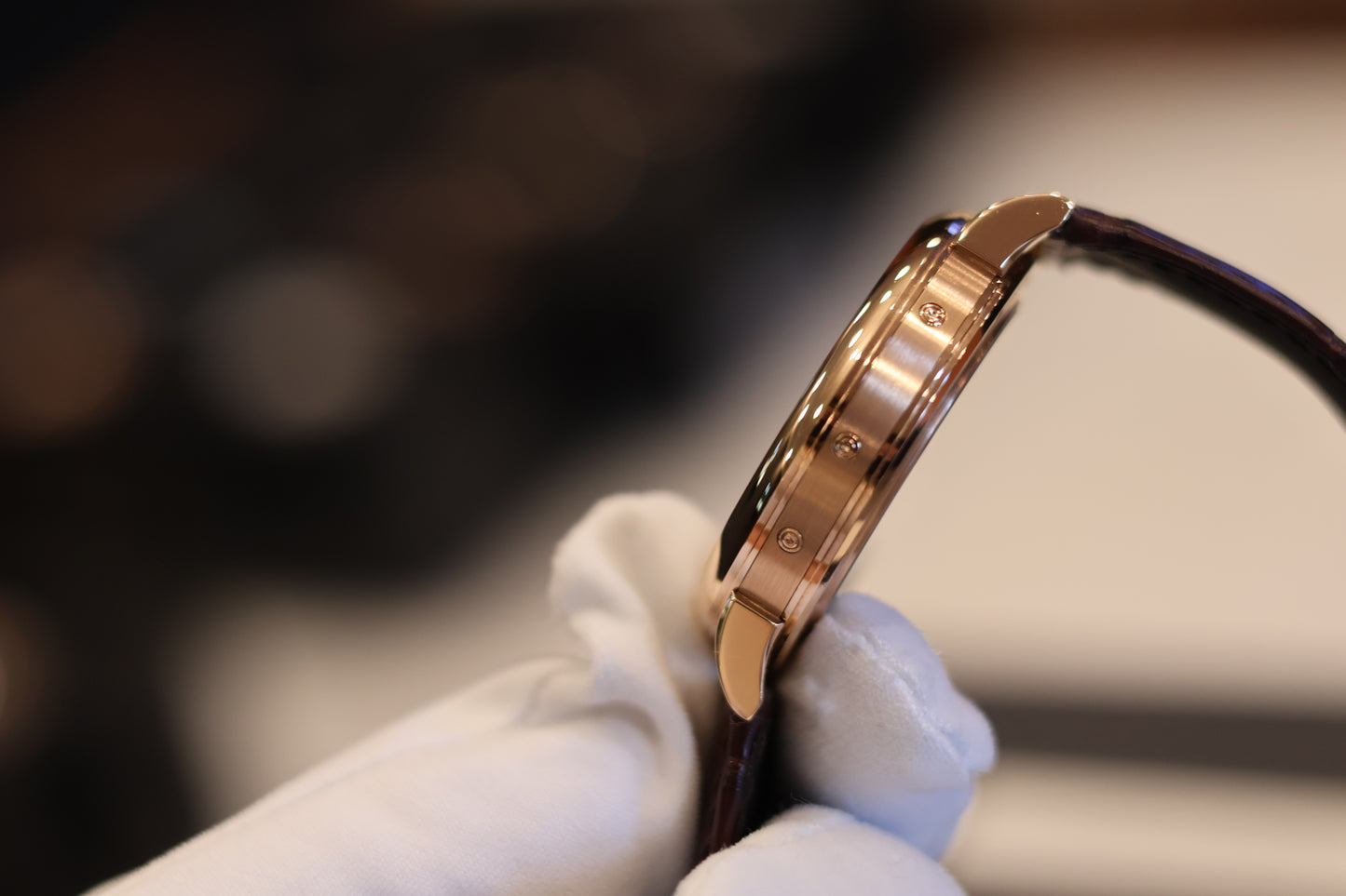 A. Lange & Sohne Annual Calendar 238.032 18k Pink gold