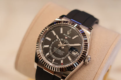 Rolex Sky Dweller Oysterflex White Gold Black dial 336933 - 2026