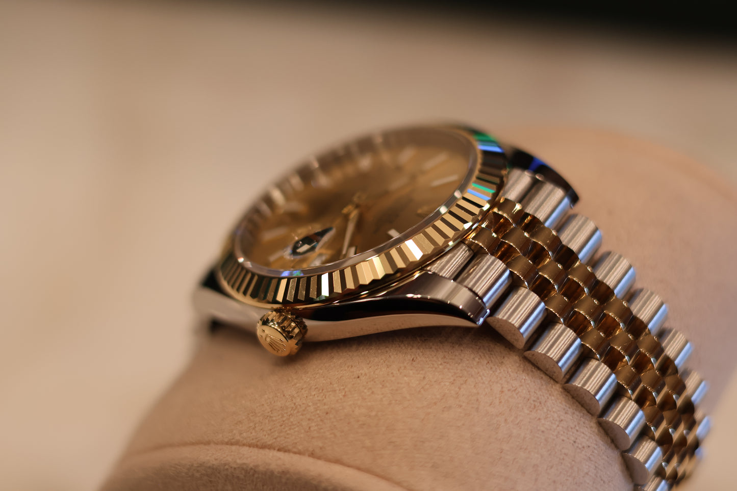 Rolex Datejust 41 Champagne Two Tone Yellow Jubilee 126333