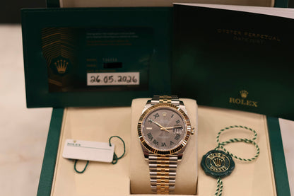 Rolex Datejust 41 Wimbeldon Two Tone Yellow Gold Jubilee 126333