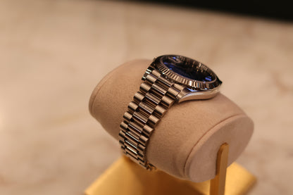 Rolex Day-Date 40 White Gold Blue Ombre Dial 228239