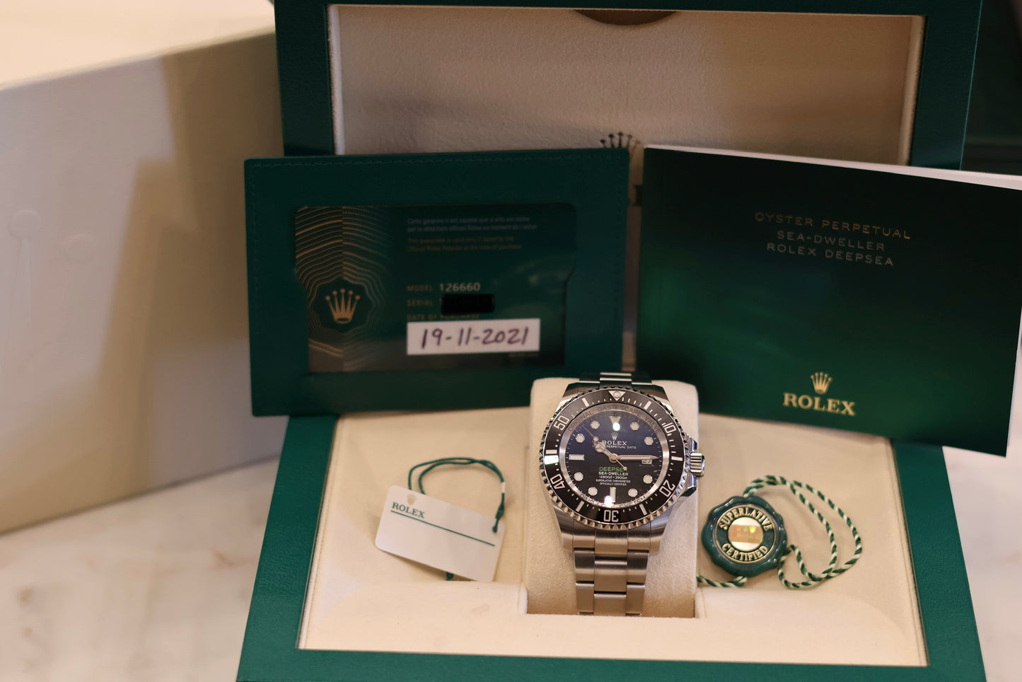 Rolex Sea Dweller Deep Sea James Cameron 126660 - 2021