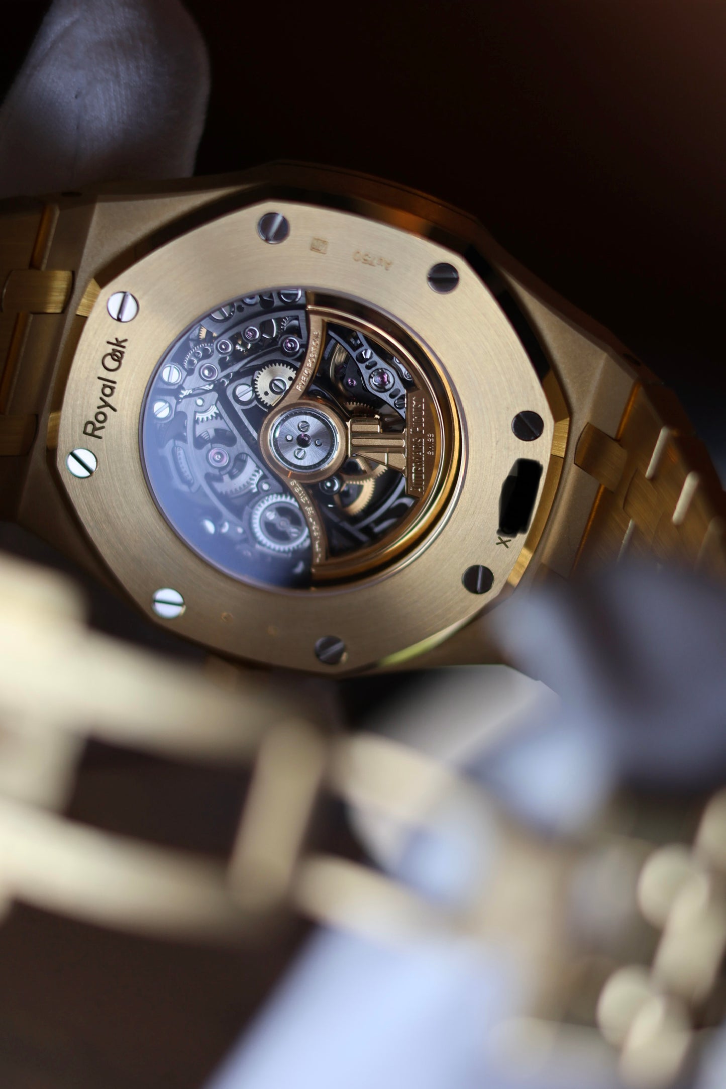 Audemars Piguet Royal Oak Open worked Double balance Yellow Gold - Unworn 15407BA