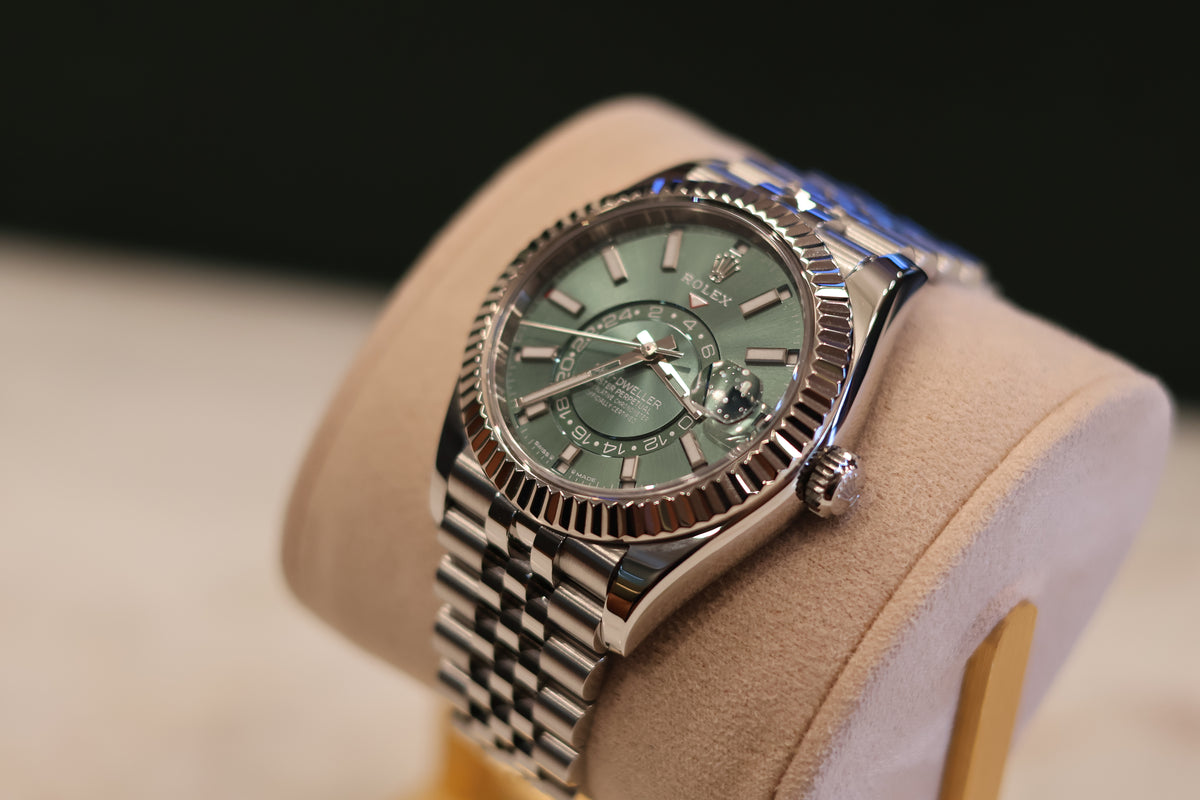 Rolex Sky Dweller Mint Green Dial Jubilee 336934
