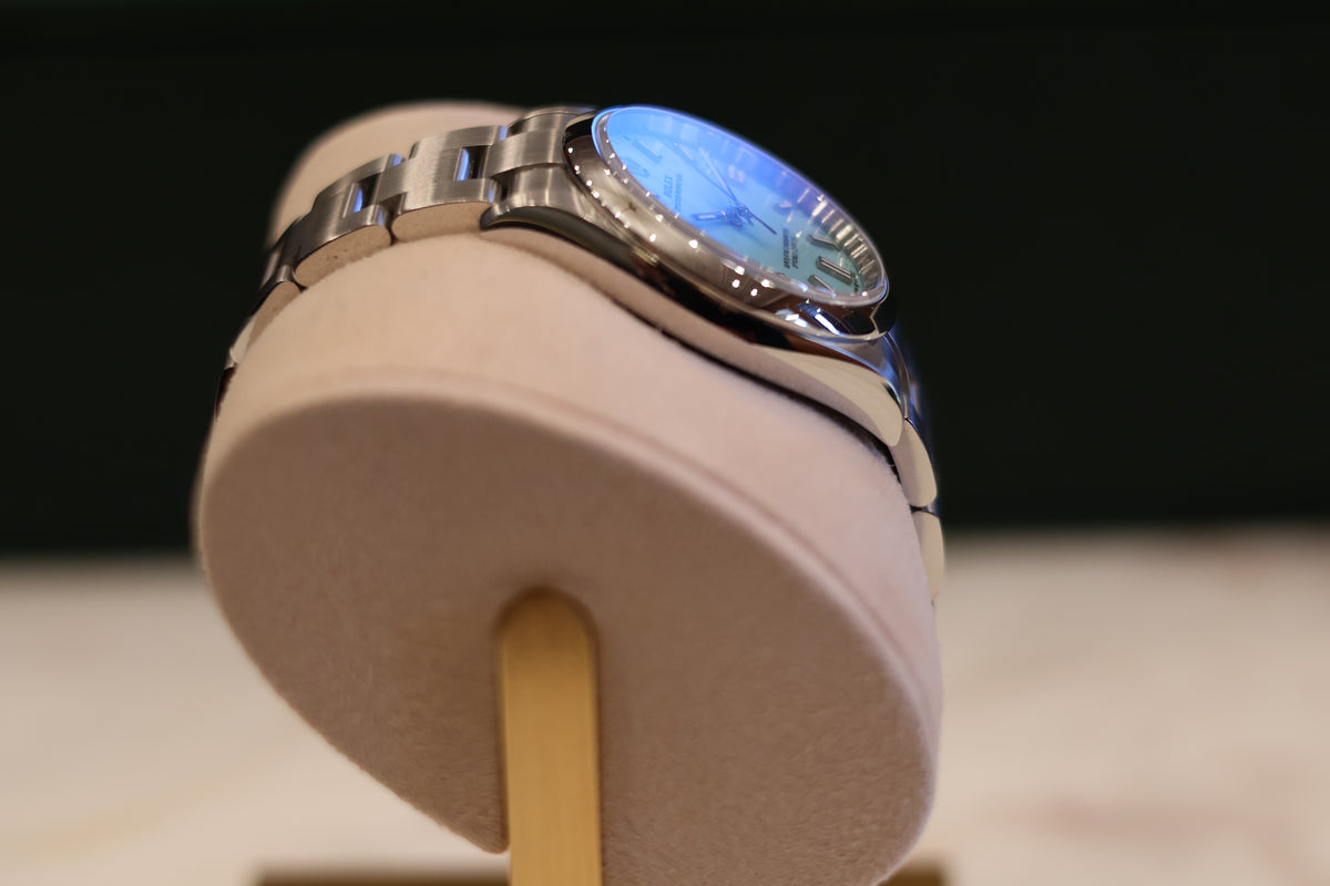 Rolex Oyster Perpetual 36 Tiffany Blue Complete Set