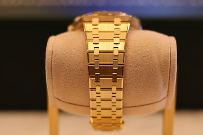 Audemars Piguet Royal Oak Open worked Double balance Yellow Gold - Unworn 15407BA