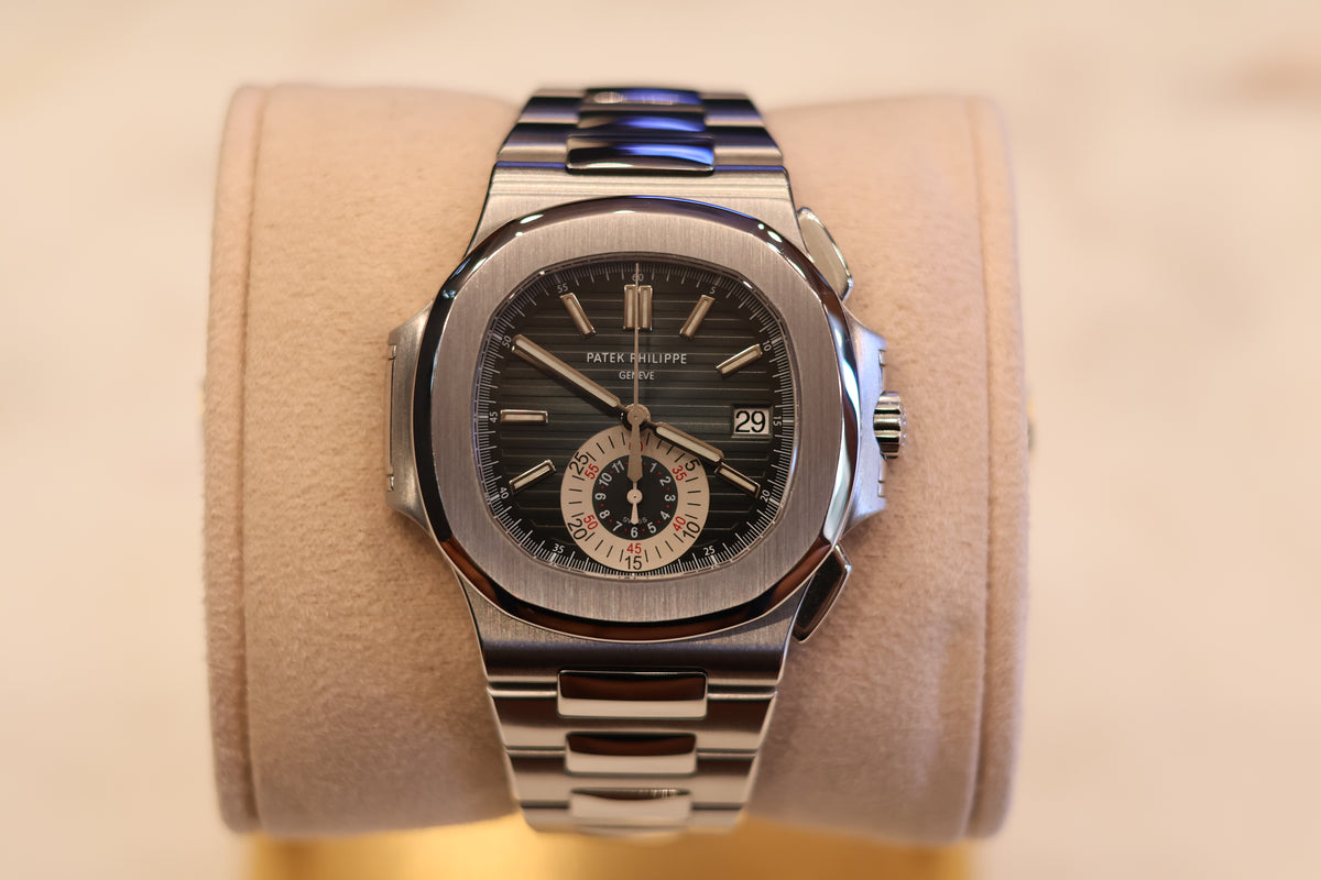 Patek Philippe Nautilus Chronograph 5980/1A Blue dial
