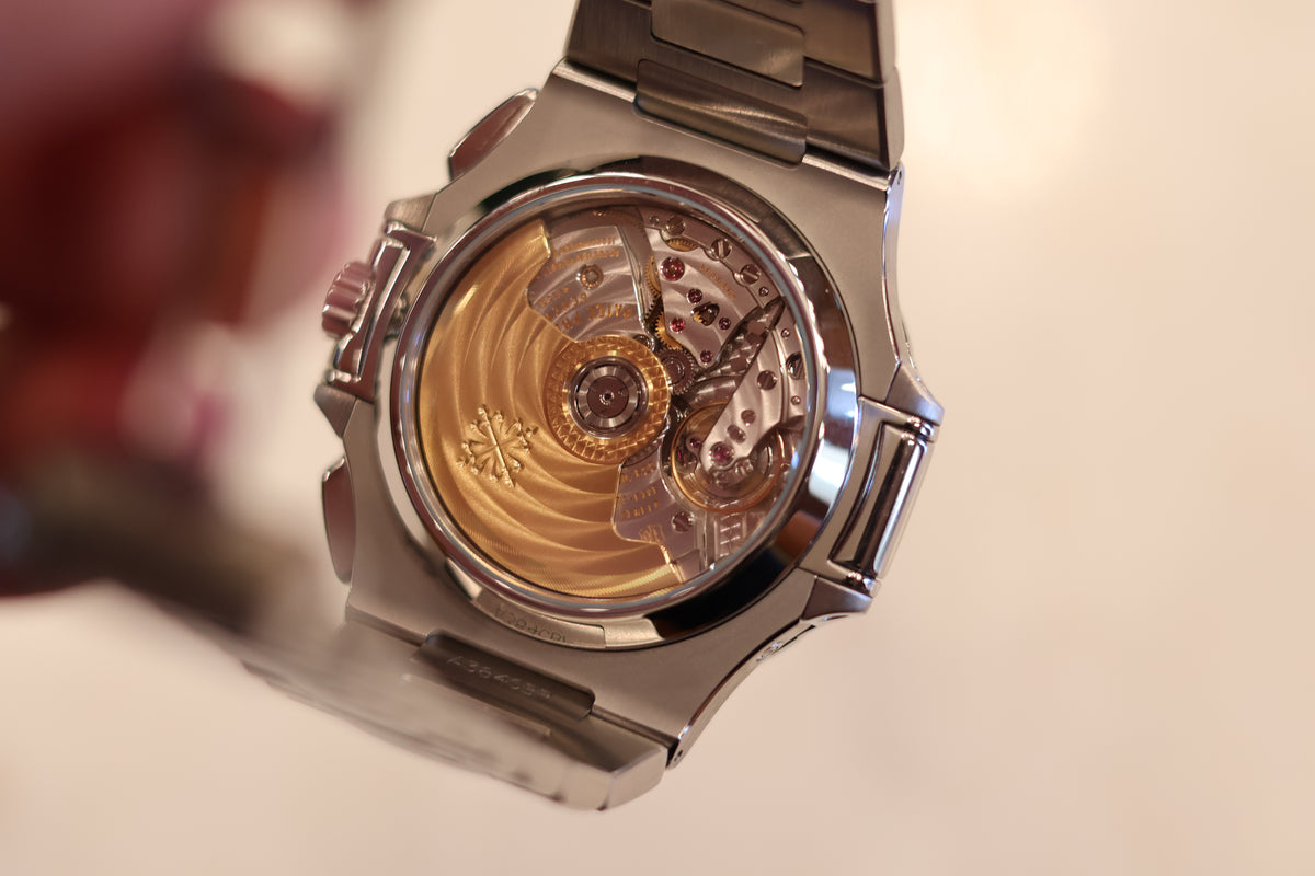 Patek Philippe Nautilus Chronograph 5980/1A Blue dial