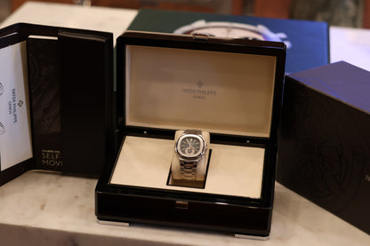 Patek Philippe Nautilus Chronograph 5980/1A Blue dial