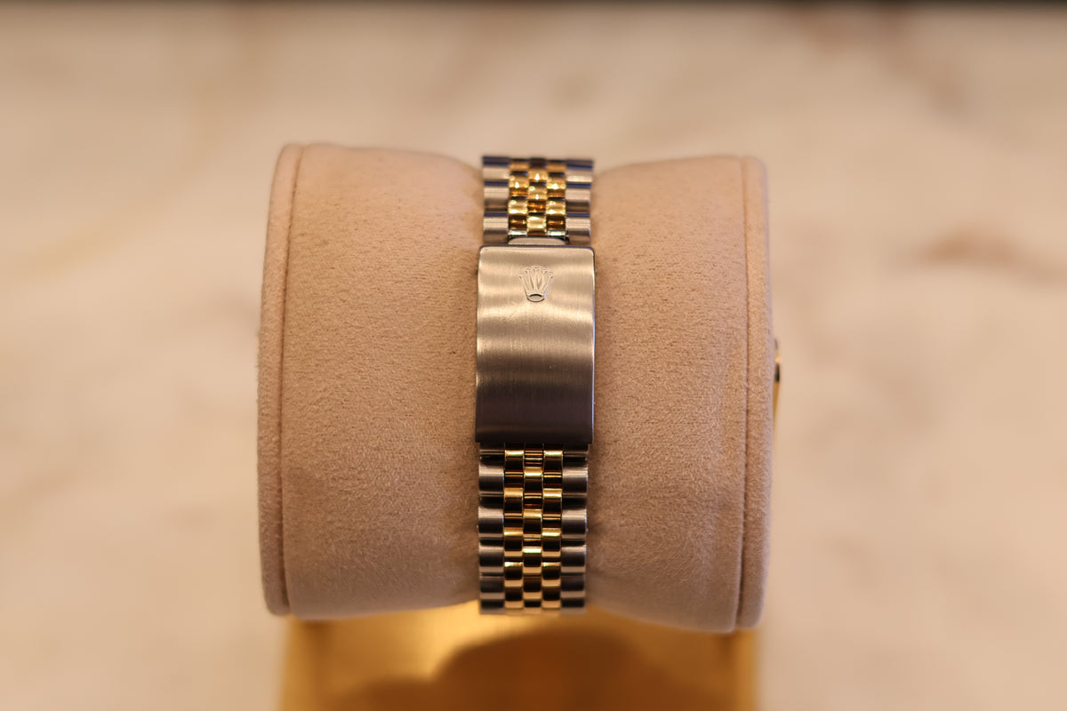 Rolex Datejust 36 Two Tone Champagne Dial Jubilee 16233 With papers