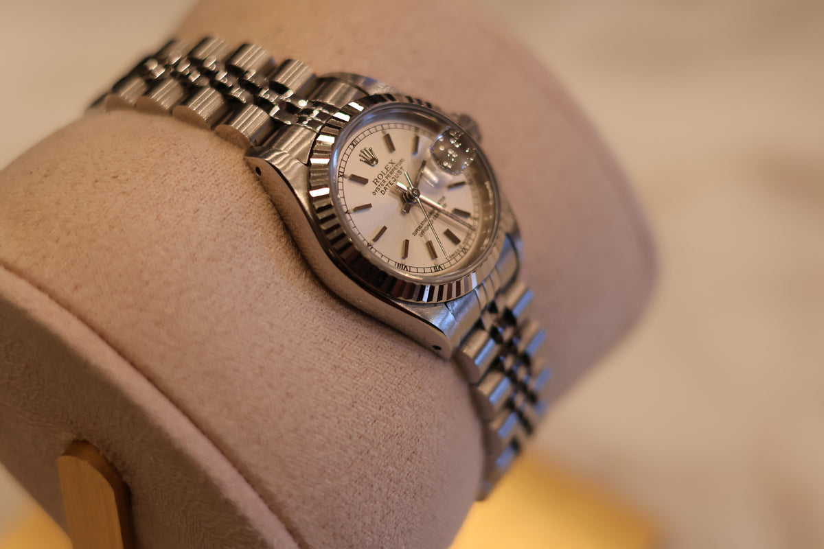 Ladies Rolex Datejust 26mm  Jubilee Silver Dial 69173