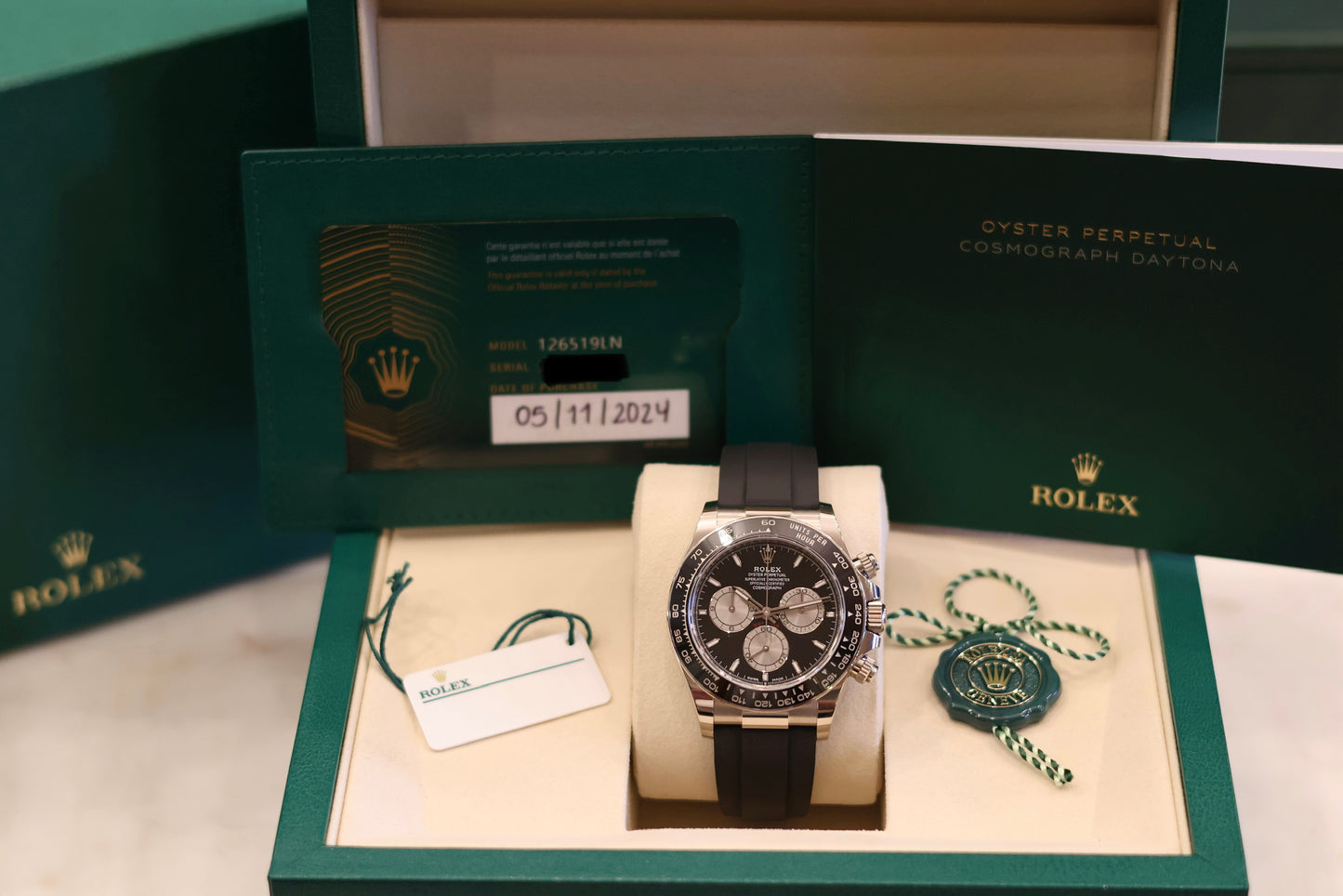 Rolex Daytona Oysterflex "Baby Lemans" 126519LN