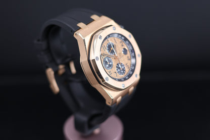 Audemars Piguet Royal Oak Offshore Rose Gold Chronograph 26470OR “Half Brick”