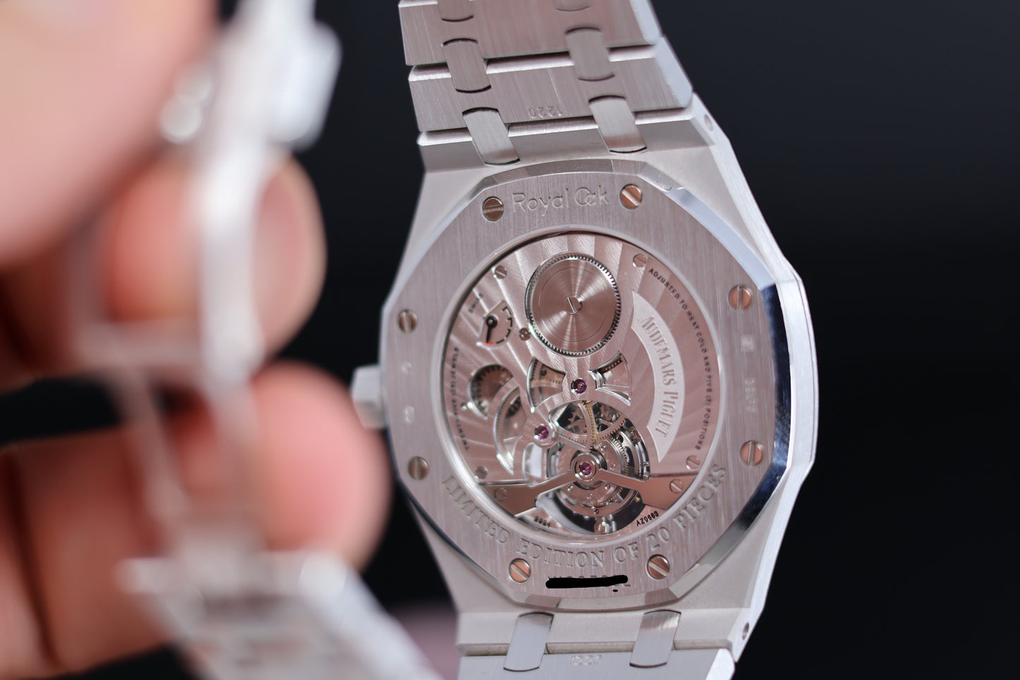 Audemars Piguet Royal Oak Tourbillon White Gold Smoked Grey Dial Limited edition of 20 pieces