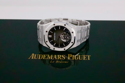 Audemars Piguet Royal Oak Tourbillon White Gold Smoked Grey Dial Limited edition of 20 pieces