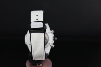 Hublot Big Bang Unico White Ceramic & Titanium Chronograph