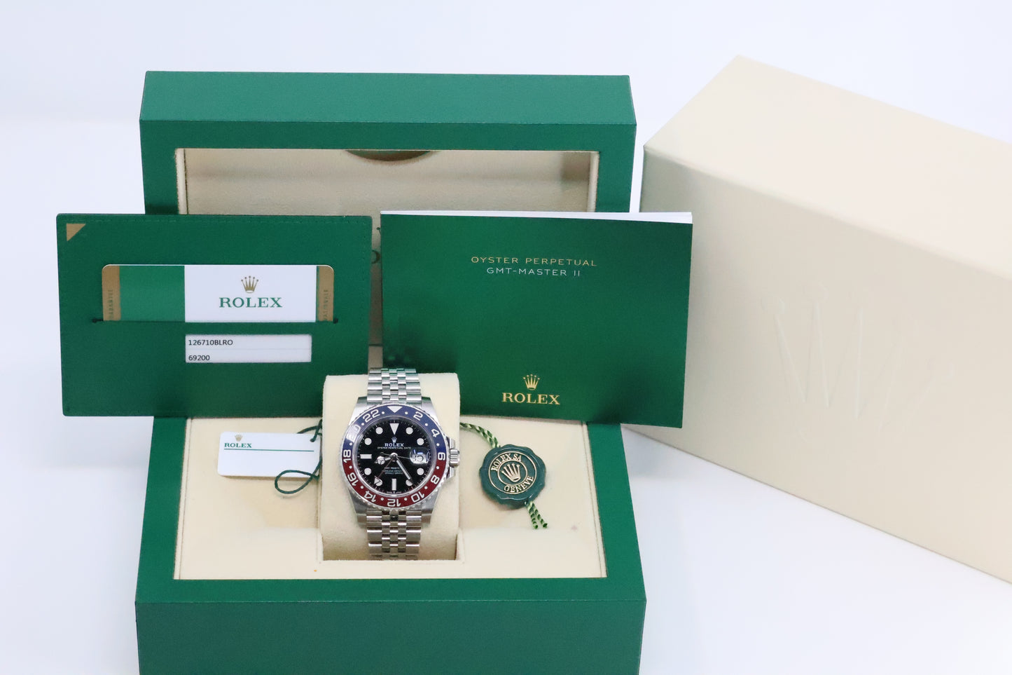 Rolex GMT Master II “Pepsi” Jubilee 126710BLRO