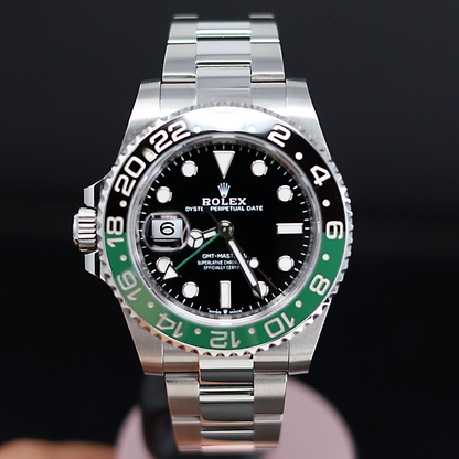 Rolex GMT Master II “Left Handed Sprite” Oyster 126720VTNR