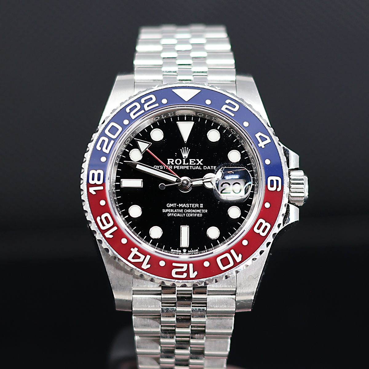 Rolex GMT Master II “Pepsi” Jubilee 126710BLRO